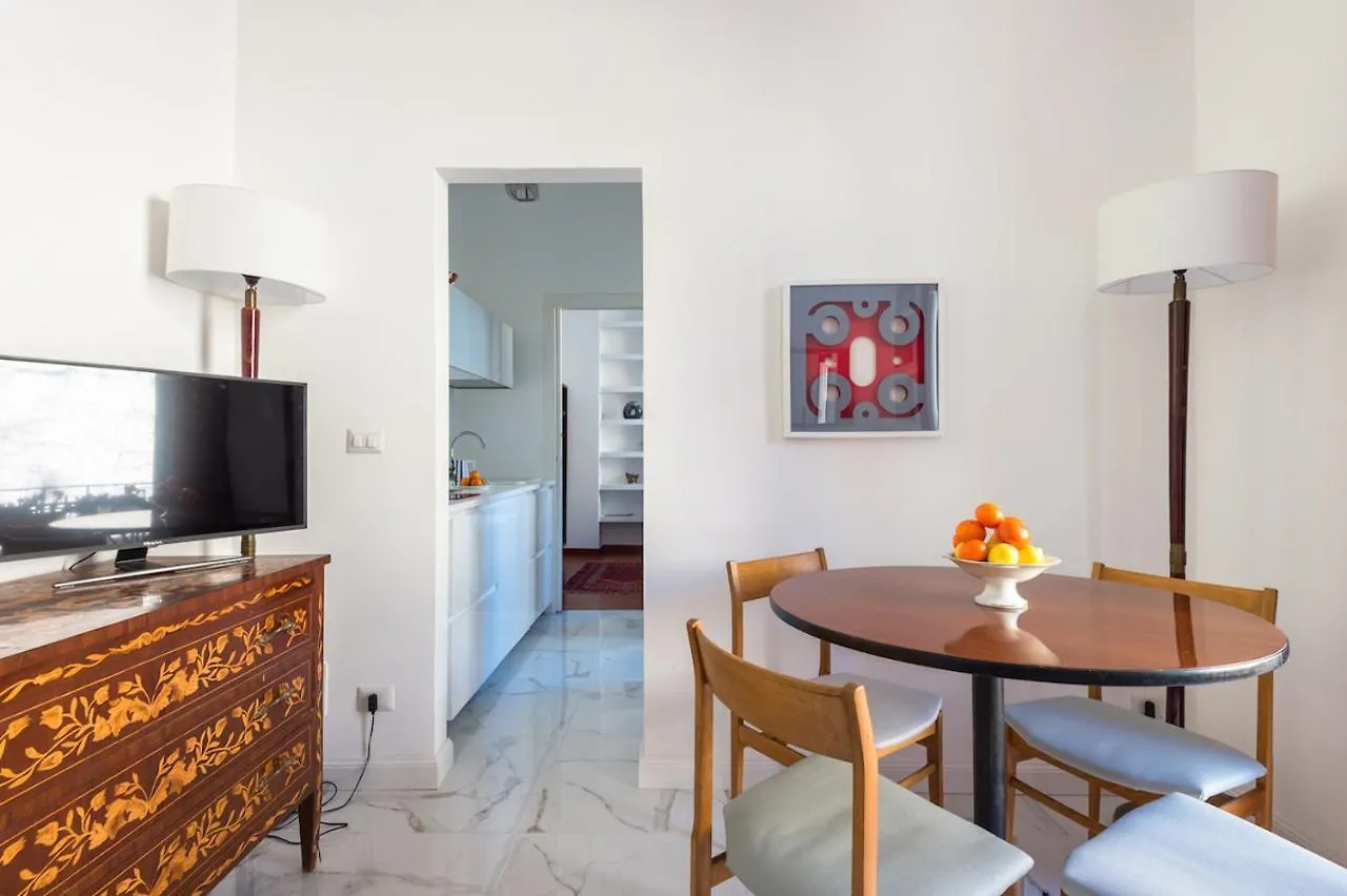 Trastevere Glorioso Marble 1 Bedroom Studio Apartment Rome